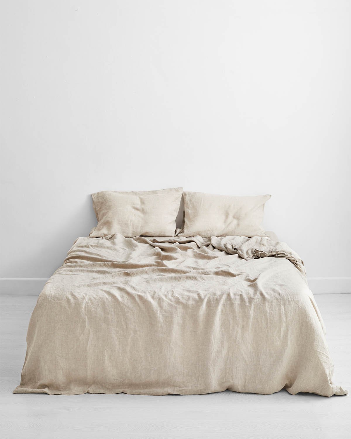 Oatmeal 100% Flax Linen Bedding Set